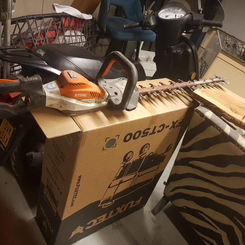 Stihl Accu Heggenschaar, Ophalen of Verzenden, Gebruikt, Accu, Stihl