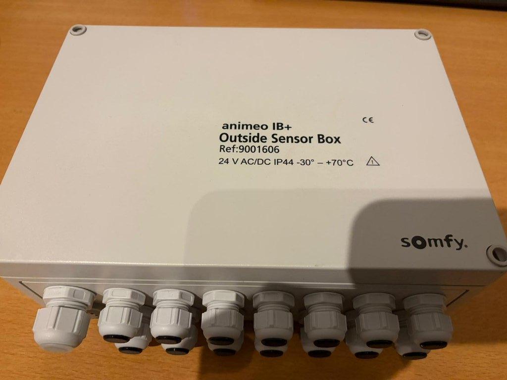 Somfy Outside sensor box, Animeo IB+ NIEUW, Doe-het-zelf en Verbouw, Rolluiken, Nieuw, Minder dan 100 cm, Minder dan 100 cm, Overige kleuren
