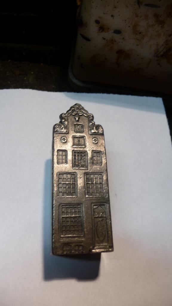Tinnen grachtenpand, Ophalen of Verzenden, Nieuw, 61 t/m 80