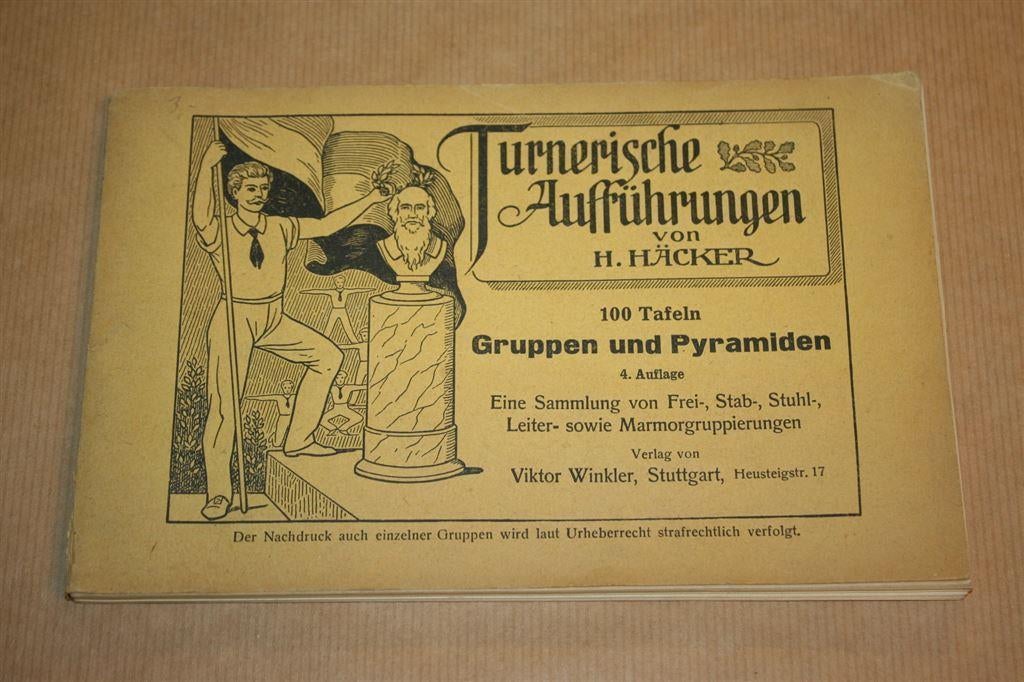 Oud Duits boekje 1910 - Turnerische Aufführungen [Turnen], Antiek en Kunst, Antiek | Boeken en Bijbels, Ophalen of Verzenden