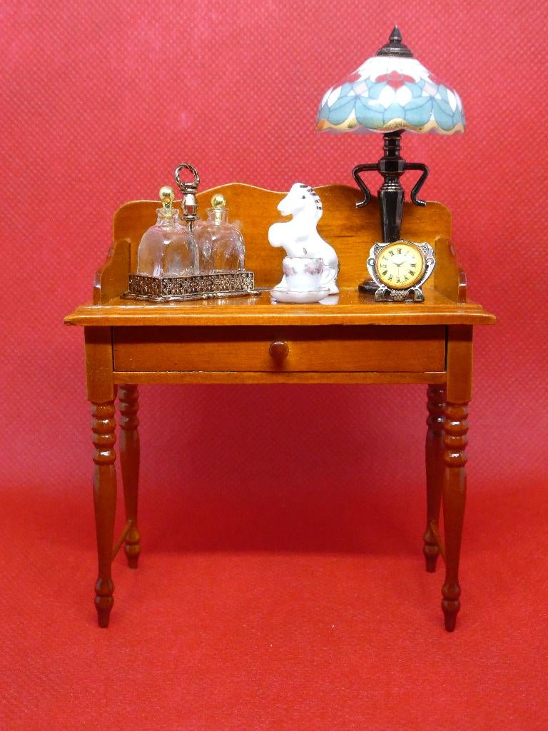 Reutter poppenhuis victoriaanse bijzettafel  met accessoires, Ophalen of Verzenden, Nieuw, Poppenhuis