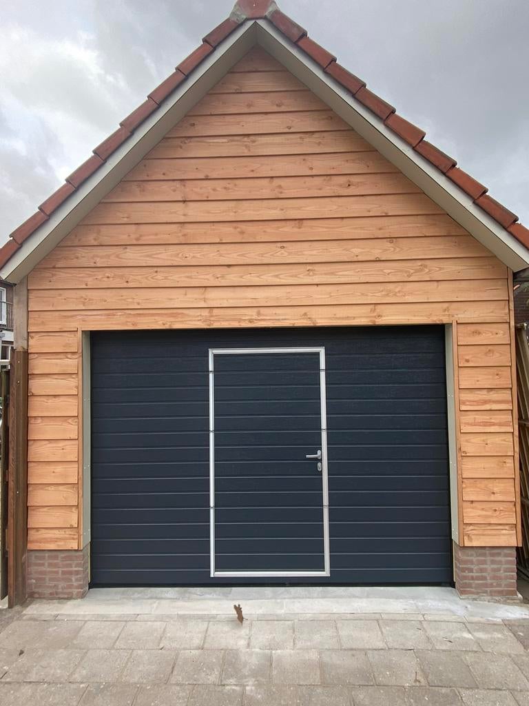 Garagedeur garagedeuren Sectionaal ISO40 levering of montage, Ophalen of Verzenden, Nieuw, Metaal, Garagedeur
