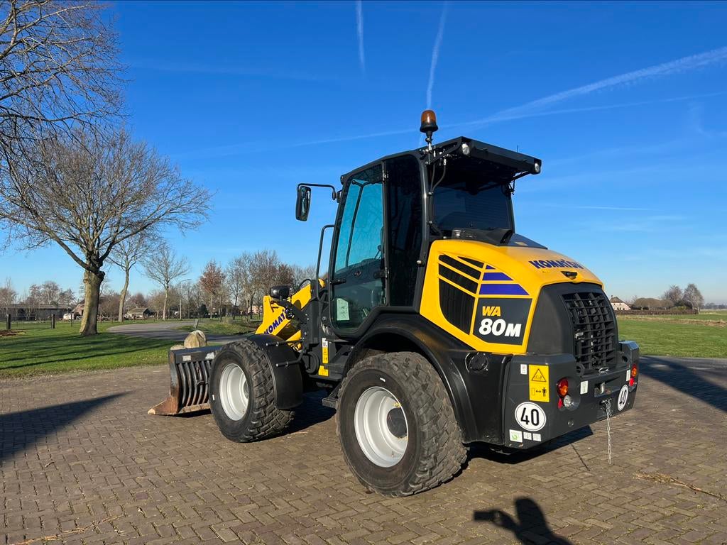 Komatsu WA80M-8EO,  6.5 ton,s shovel., Ophalen, Wiellader of Shovel