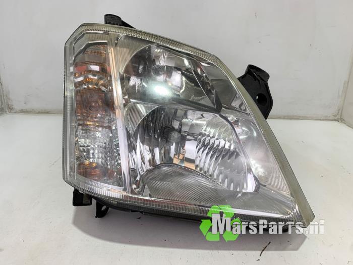 Koplamp rechts van een Opel Meriva, Gebruikt, -, -, Opel