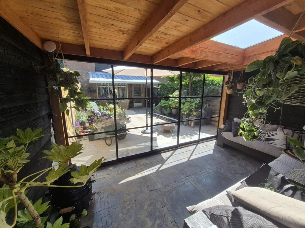 Glazen schuifwanden incl. montage, Tuin en Terras, Overkappingen, Ophalen of Verzenden, Nieuw, Serre