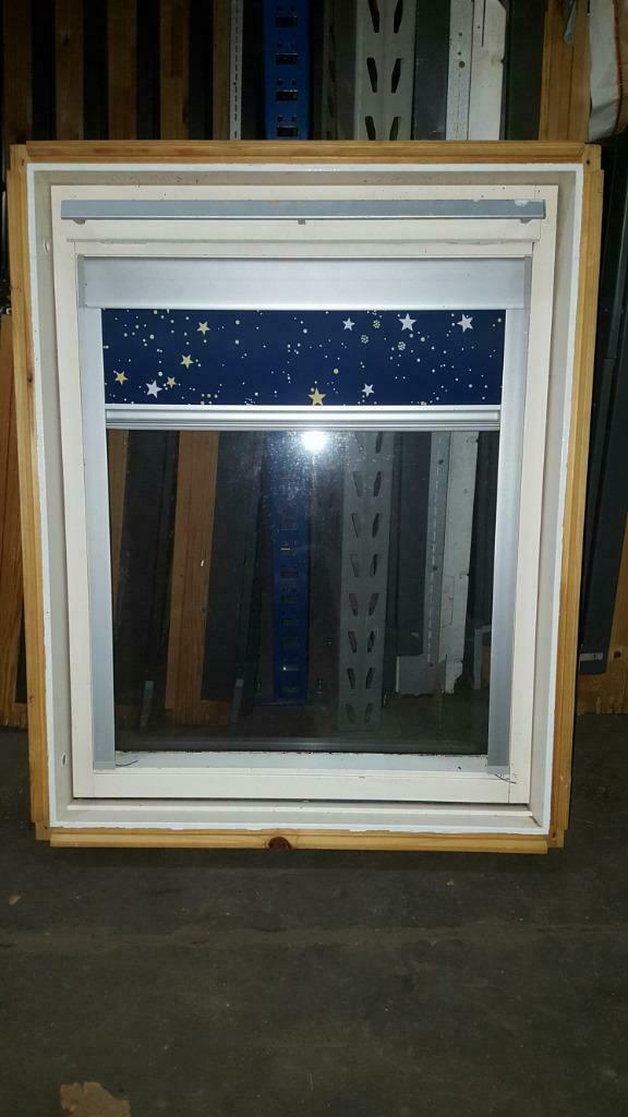 Dakraam Velux 78 x 98 cm (GGL 1 / 304/ M04) met gootstuk!, Ophalen, Gebruikt, Minder dan 80 cm, 80 tot 120 cm