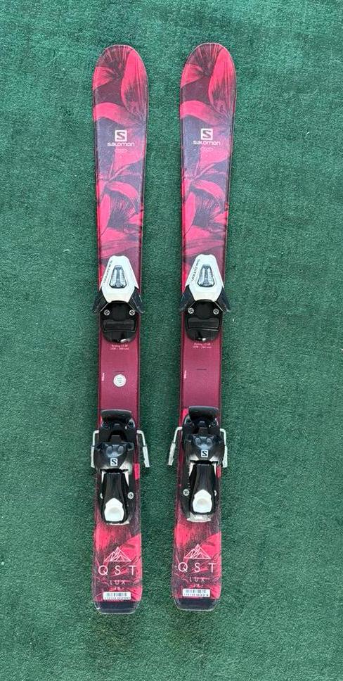 Salomon QST Lux Jr Kinderski's - 90 cm, Sport en Fitness, Skiën en Langlaufen, Zo goed als nieuw, Ski's, Salomon, 100 tot 140 cm