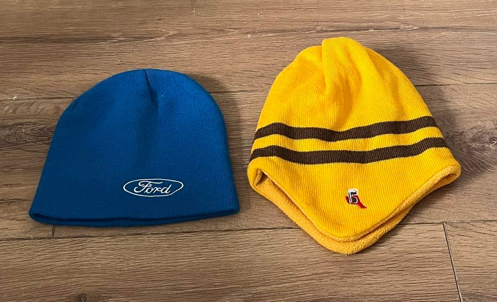 Muts geel chocomel en blauw Ford, Ophalen of Verzenden, Nieuw, Overige maten, Muts