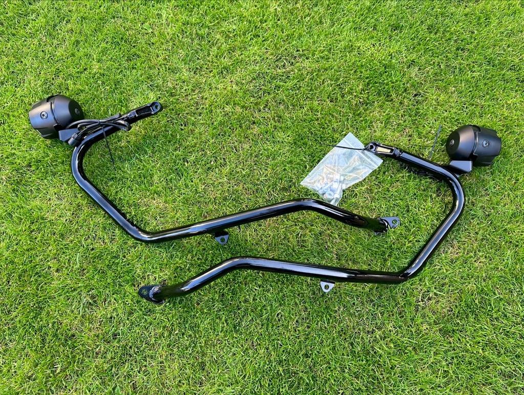 Honda XADV 750 valbeugels + mistlampen origineel TWV €900, Ophalen, Gebruikt