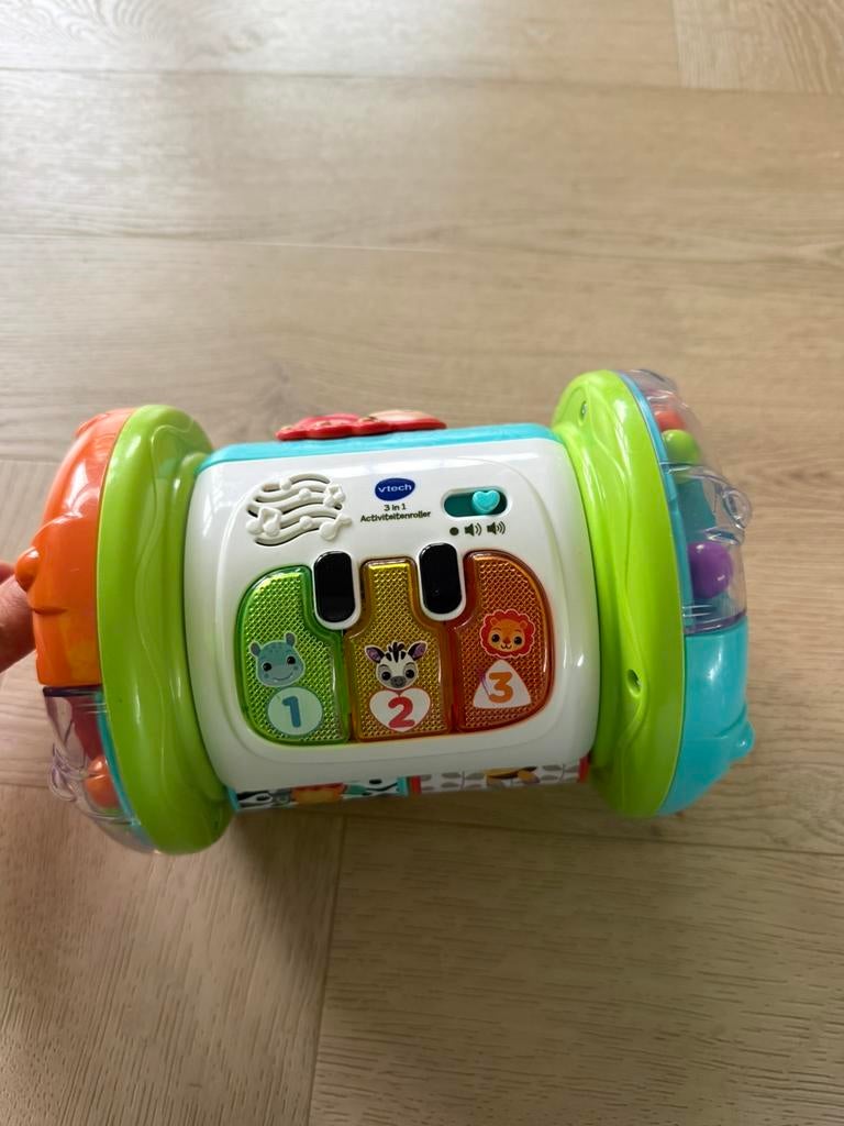 Vtech 3 in 1 activiteitenroller, Kinderen en Baby's, Speelgoed | Vtech, Ophalen, Zo goed als nieuw, 6 maanden tot 2 jaar