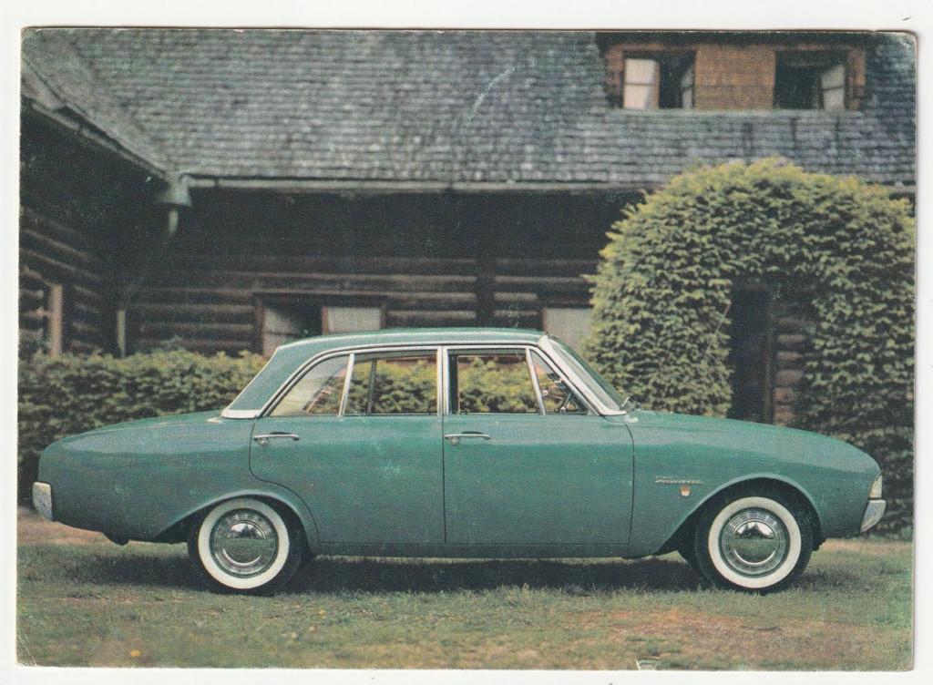 Ford Taunus 17 M ansichtkaart, Verzenden, Gebruikt, Auto's