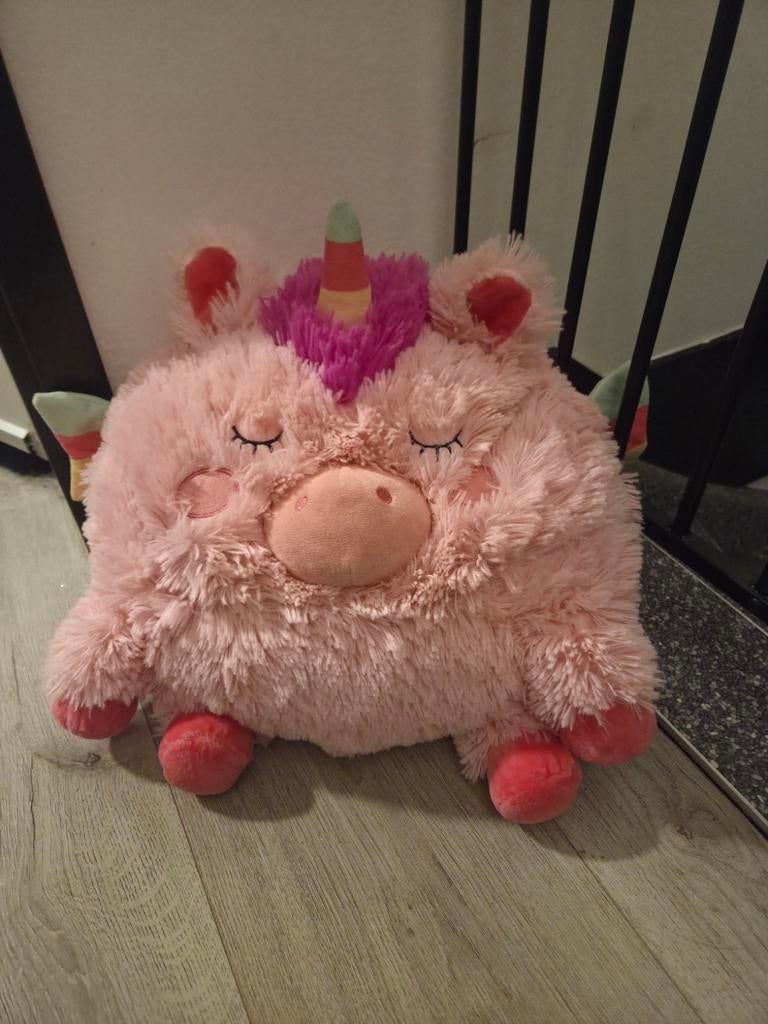 Noxxiez eenhoorn handwarmer Knuffel, Ophalen of Verzenden, Zo goed als nieuw, Overige typen