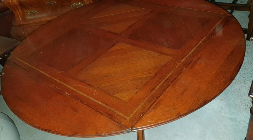 Antieke Engelse Salontafel met Hangoren, Antiek en Kunst, Ophalen