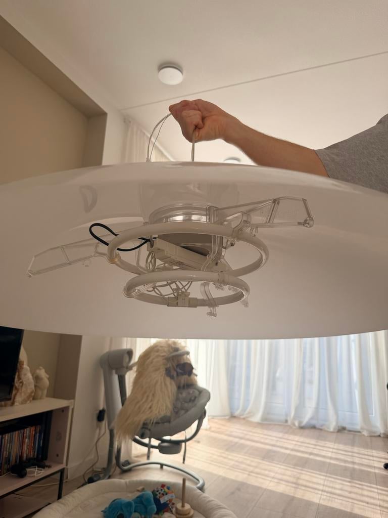 Kartell lamp, Ophalen, Gebruikt, Kunststof, Minder dan 50 cm