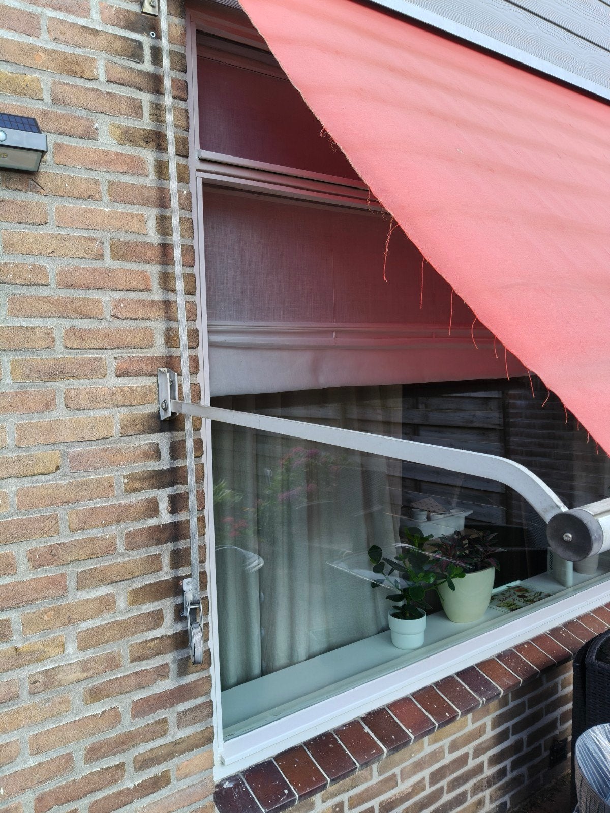 Zonnescherm., Tuin en Terras, Zonneschermen, Ophalen, Gebruikt, 150 tot 300 cm, 250 cm tot 450 cm