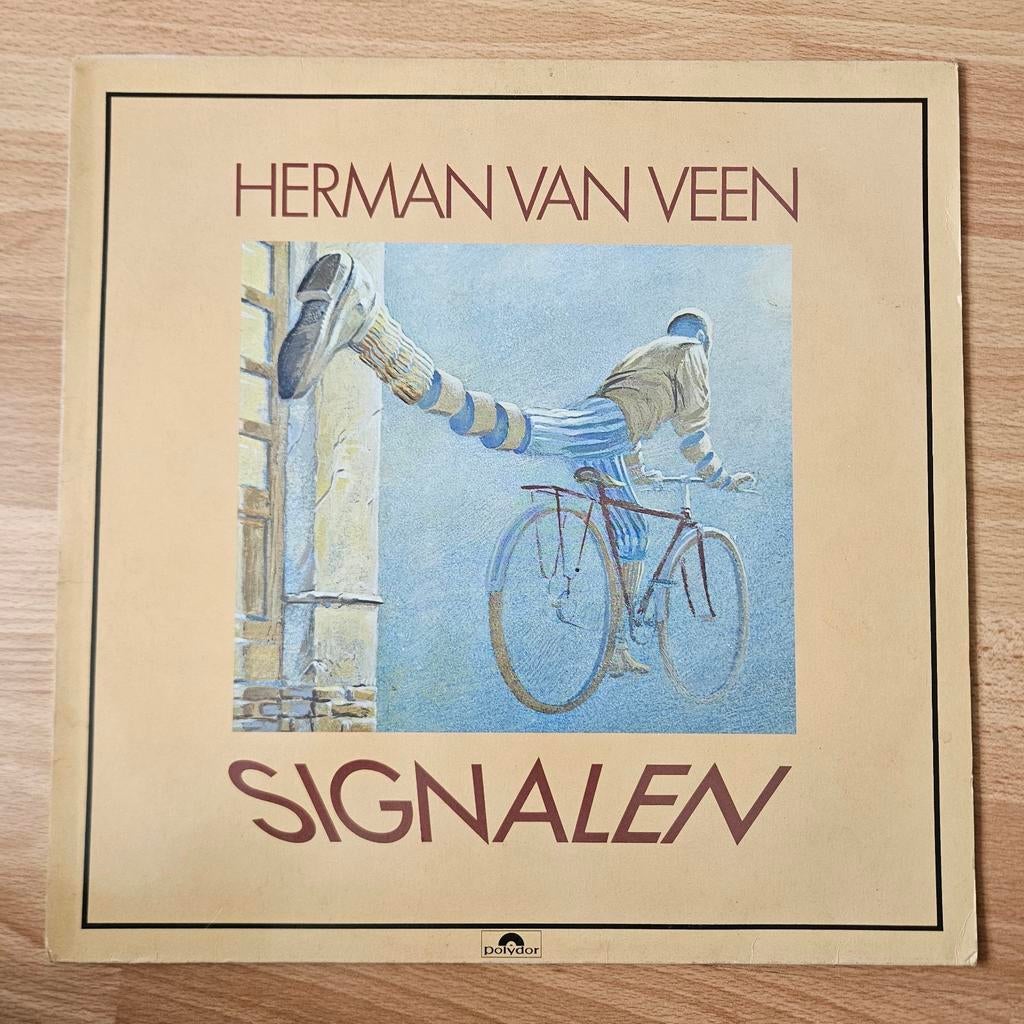 Herman van Veen – Signalen - Lp, Ophalen of Verzenden, Gebruikt, 12 inch, Overige genres