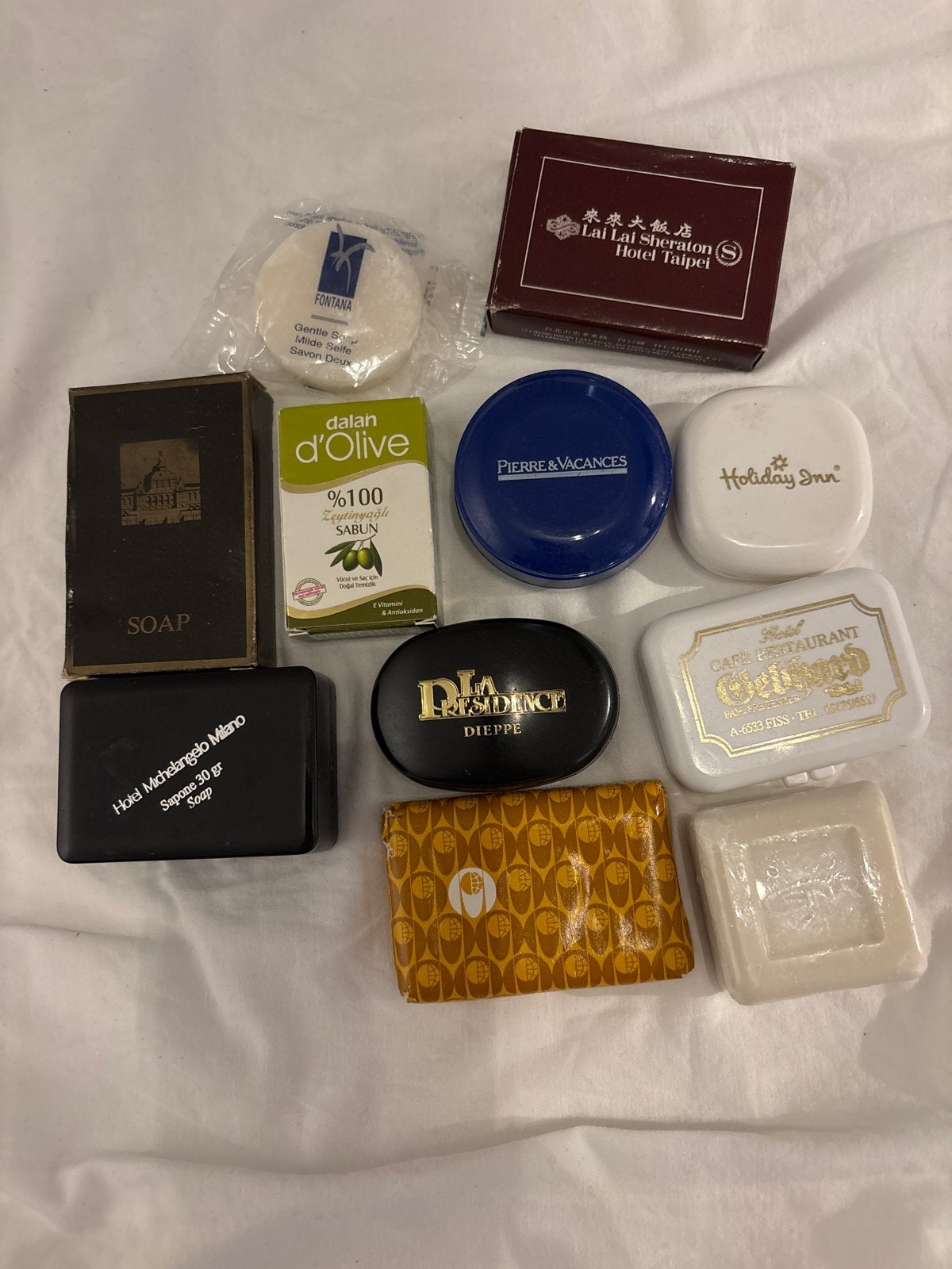 Diverse Hotel Zeepjes Collectie - Nieuw en Ongebruikt, Verzenden, Nieuw, Bad & Douche