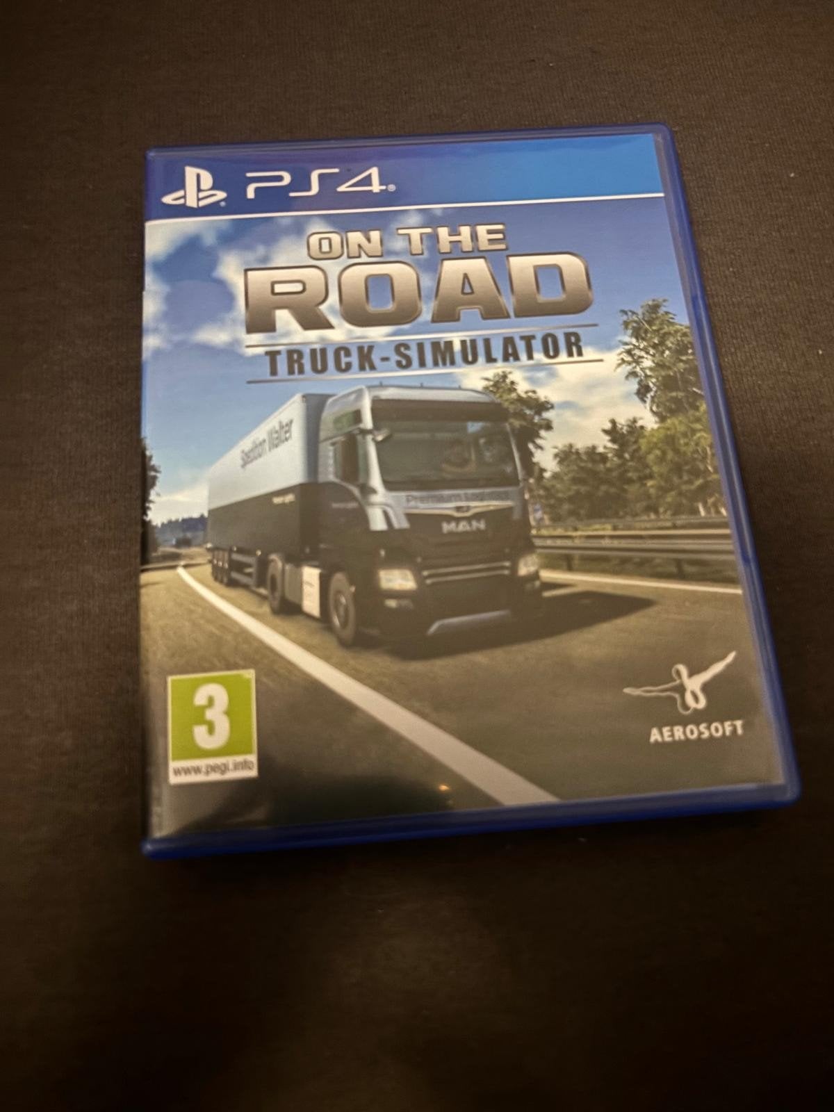 On the road, truck simulator, Ophalen, 1 speler, Zo goed als nieuw, Vanaf 3 jaar