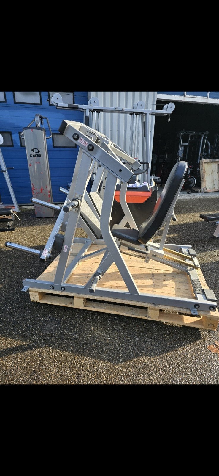 Hammer Strength Iso-Lateral Leg Press, Sport en Fitness, Fitnessmaterialen, Ophalen