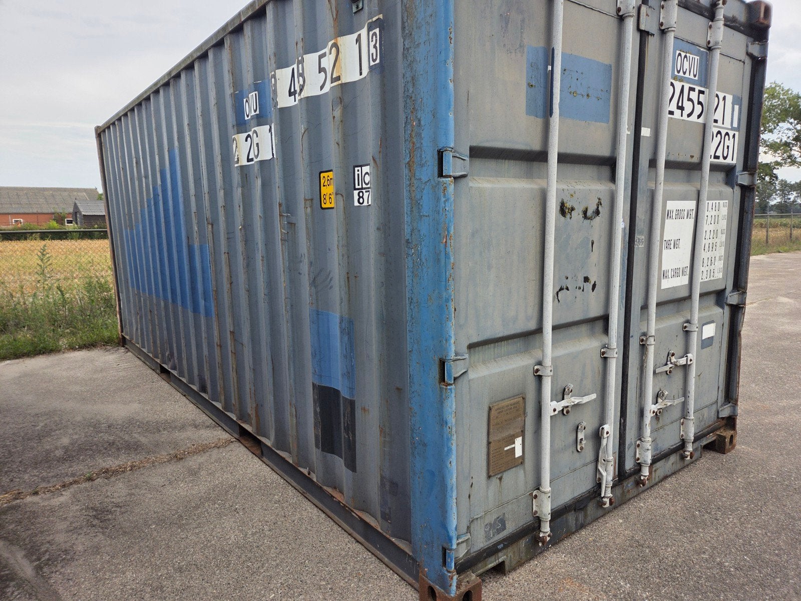 Zeecontainer 6 Meter, Ophalen of Verzenden