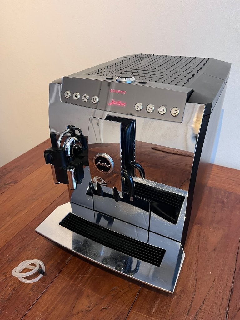 Jura Z5 Gen2 Chrome,  Gereviseerd & ultrasoon Gereinigd!, Gemalen koffie, 10 kopjes of meer, Koffiemachine, Ophalen of Verzenden