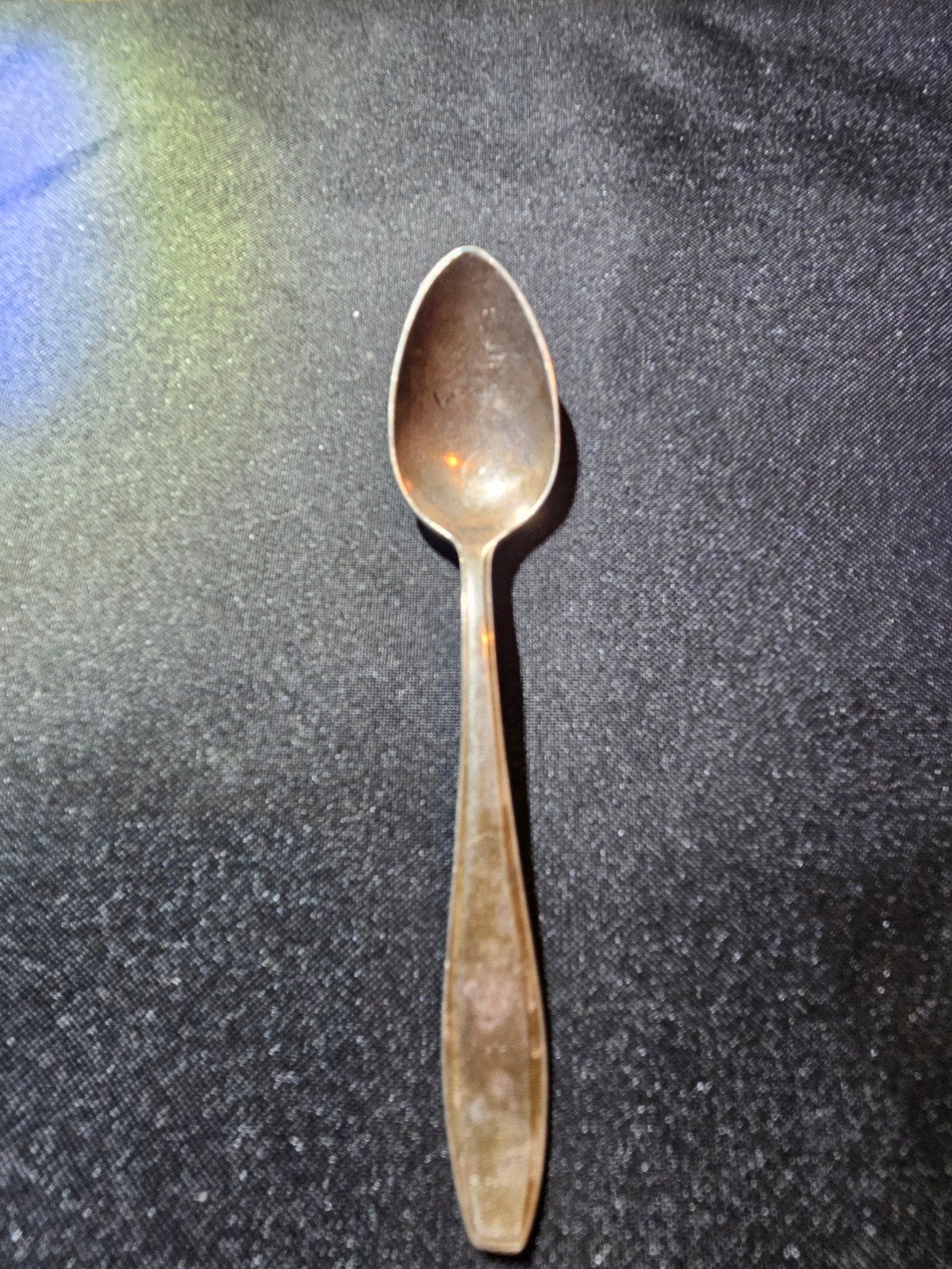 Vintage Sola 90 verzilverde lepel - 12 cm, Antiek en Kunst, Ophalen of Verzenden