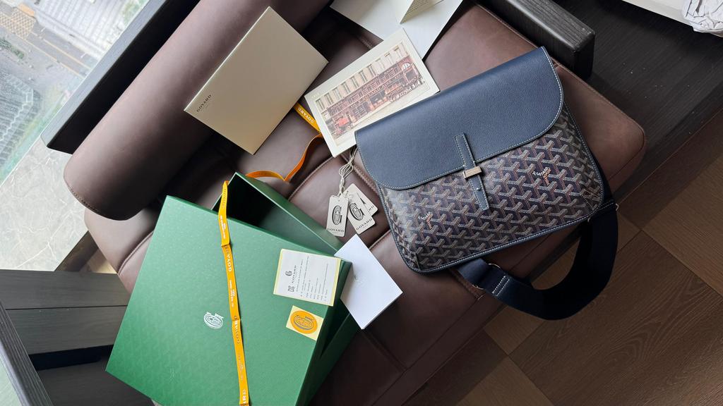Goyard Coursier Messenger Bag, Ophalen of Verzenden, Zo goed als nieuw, Overige merken