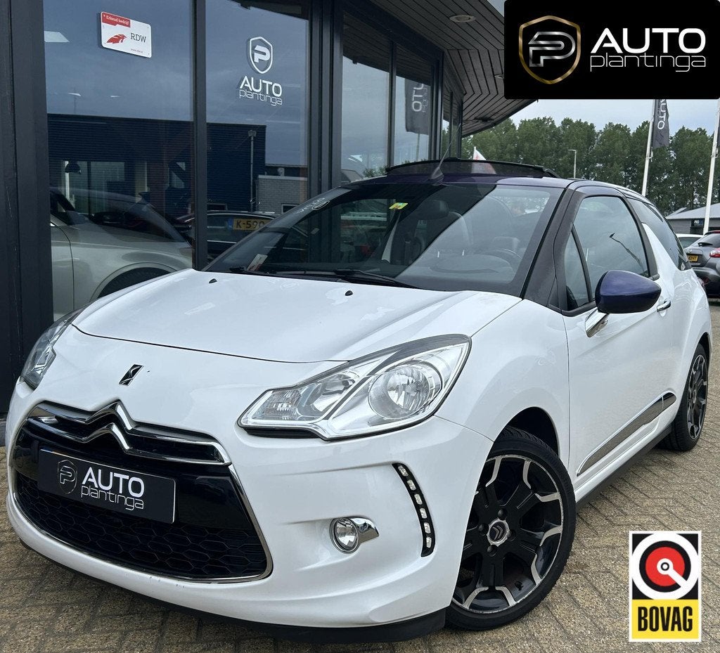 Citroen DS3 Cabrio 1.6 THP Sport Chic 155PK | DEALERONDERHOU, Auto's, Voorwielaandrijving, Stof, 4 cilinders, Cabriolet
