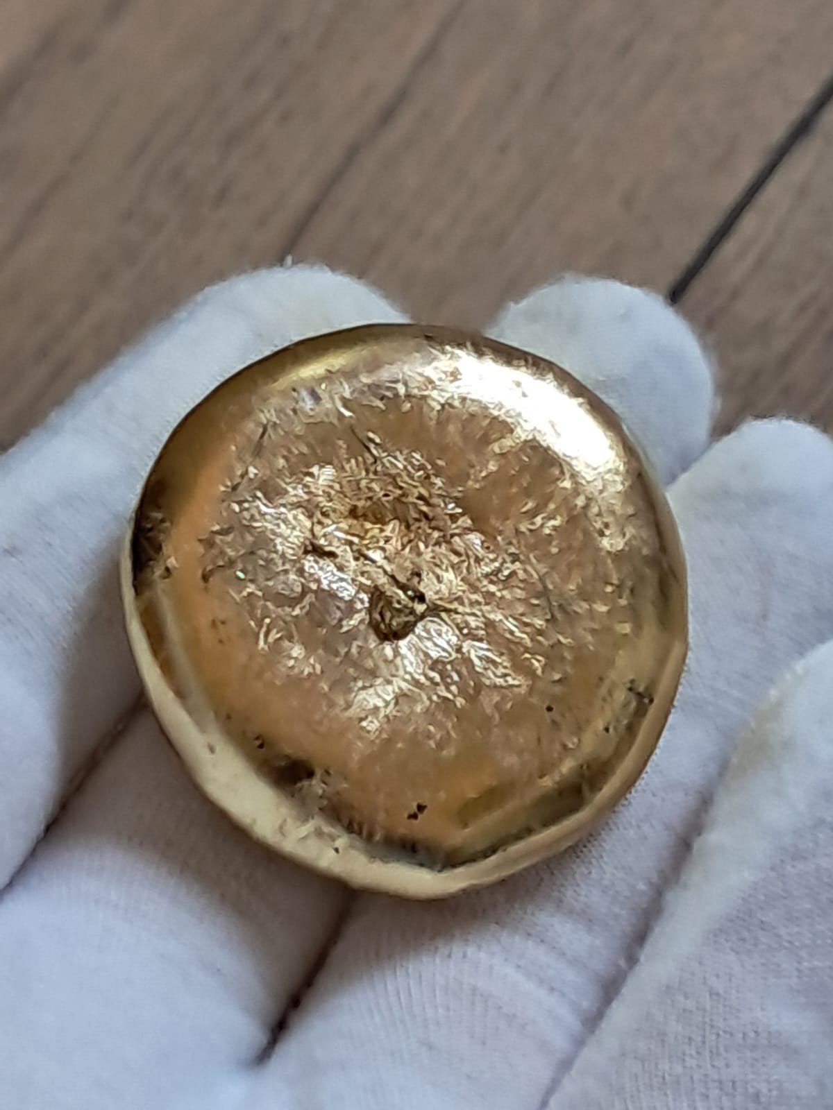 goudbaar recycle baar 167 gram - koper goud CPU PC electra, Ophalen of Verzenden, Goud