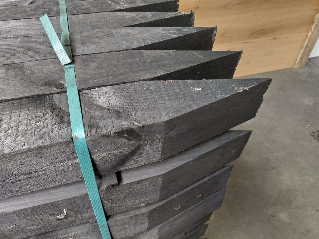 Dura2 vierkante 10x10CM palen 200 cm lang fijnbezaagd, Tuin en Terras, Ophalen of Verzenden, Nieuw, Palen