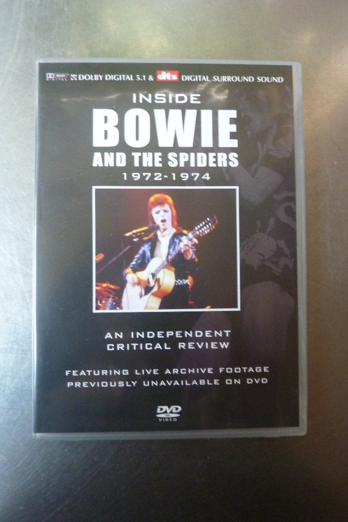 Inside Bowie And The The Spiders, Alle leeftijden, Ophalen of Verzenden, Gebruikt, Documentaire