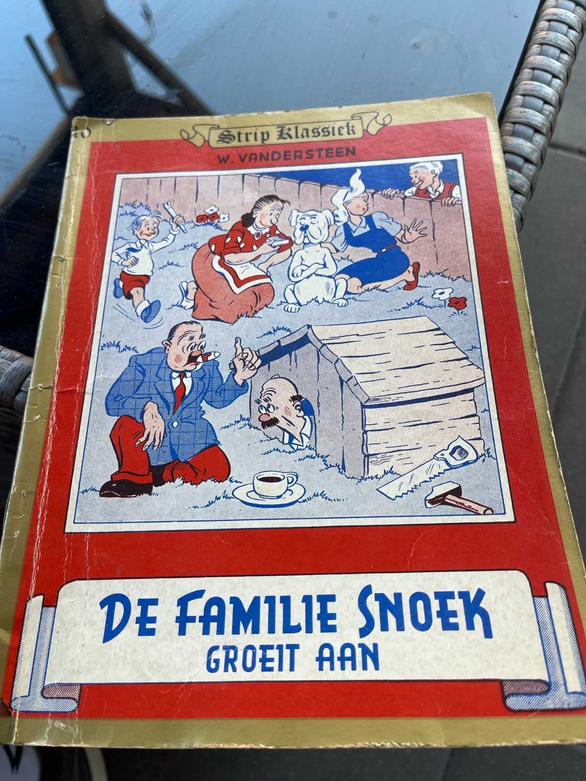 De Familie Snoek Groeit Aan - Strip Klassiek W. Vandersteen, Boeken, Stripboeken, Eén stripboek, Ophalen of Verzenden, Gelezen
