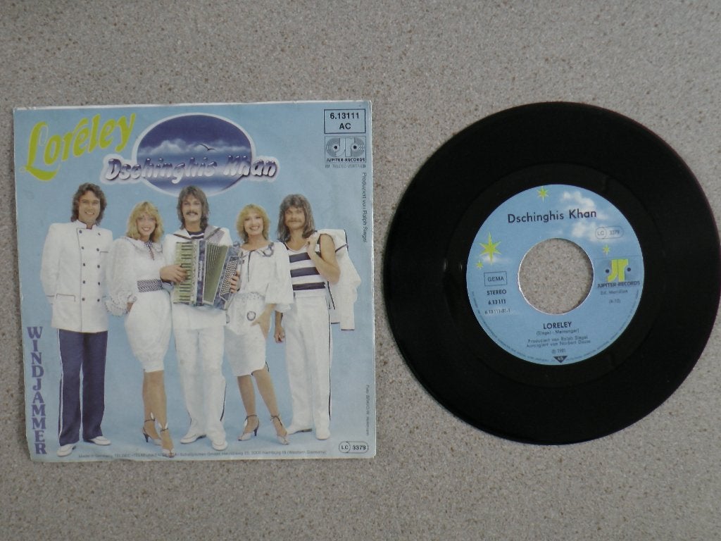 Dschingis Khan - Loreley VINYL SINGLE, Gebruikt, 7 inch, Pop, Fotohoes