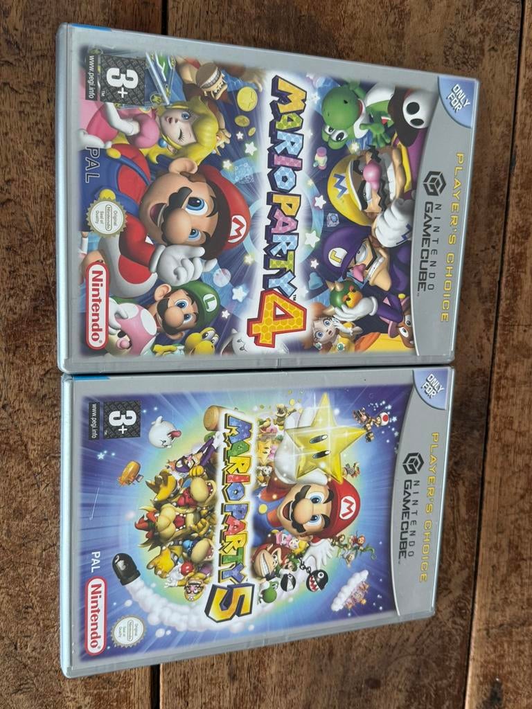 Mario party 4 & mario party 5 gamecube, Spelcomputers en Games, Games | Nintendo GameCube, 3 spelers of meer, Ophalen of Verzenden