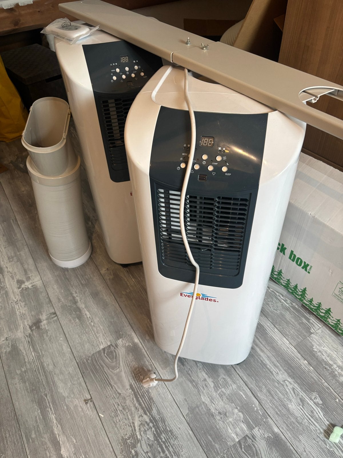 Everglades EV9051 MOBIELE AIRCO 8000BTU, Witgoed en Apparatuur, Airco's, Gebruikt, Mobiele airco, Minder dan 60 m³, 3 snelheden of meer