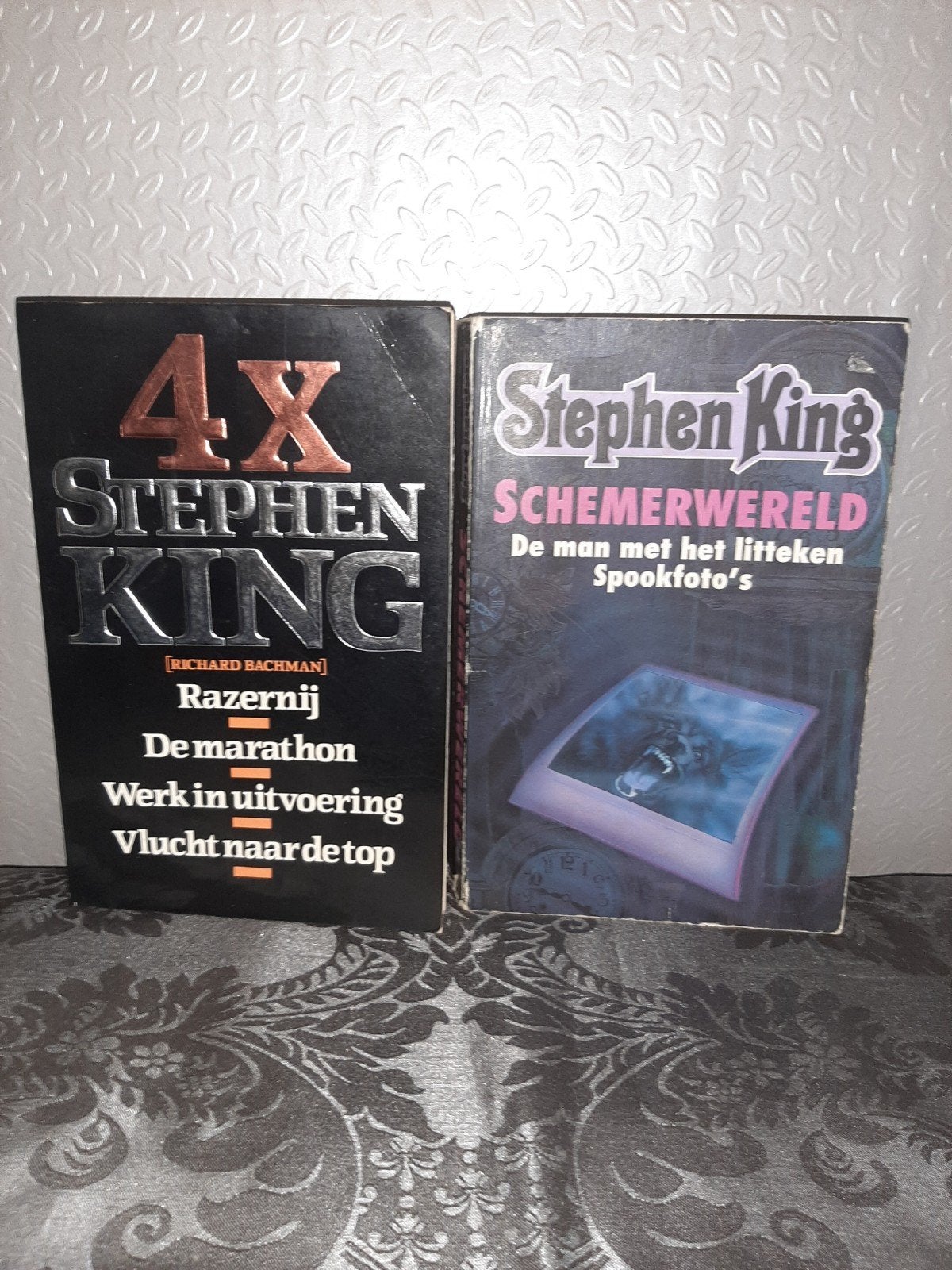 Stephen King Boeken: 4x Stephen King & Schemerwereld, Ophalen of Verzenden, Gelezen, Stephen King, Nederland