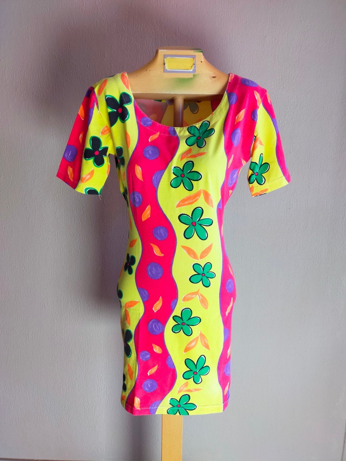 Vintage Naf Naf zomerjurkje maat 36, Overige kleuren, Ophalen of Verzenden, Maat 36 (S), Naf Naf