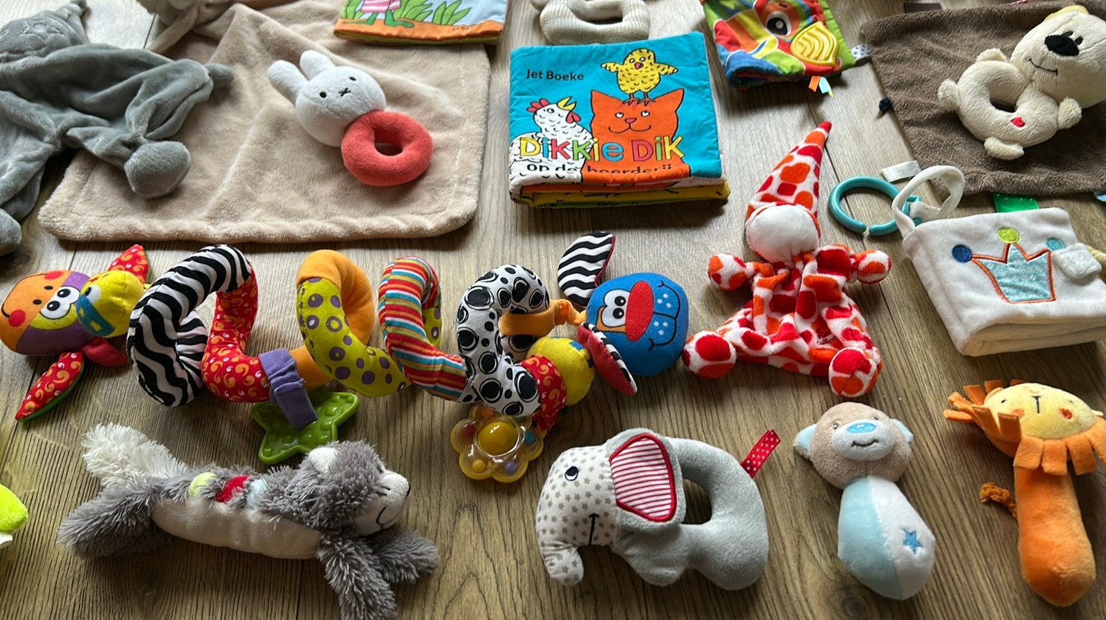 Leuk baby speelgoed Nijtje, Kikker, Dikkie Dik en meer!, Ophalen of Verzenden, Gebruikt, Overige typen