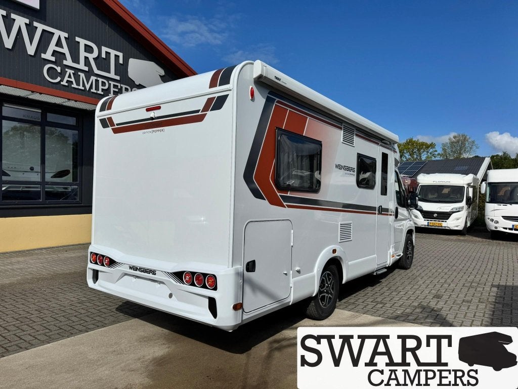 Weinsberg CaraCompact 600 MEG Edition [pepper] AUTOMAAT, Automaat, Ringverwarming, Fiat, Koelkast