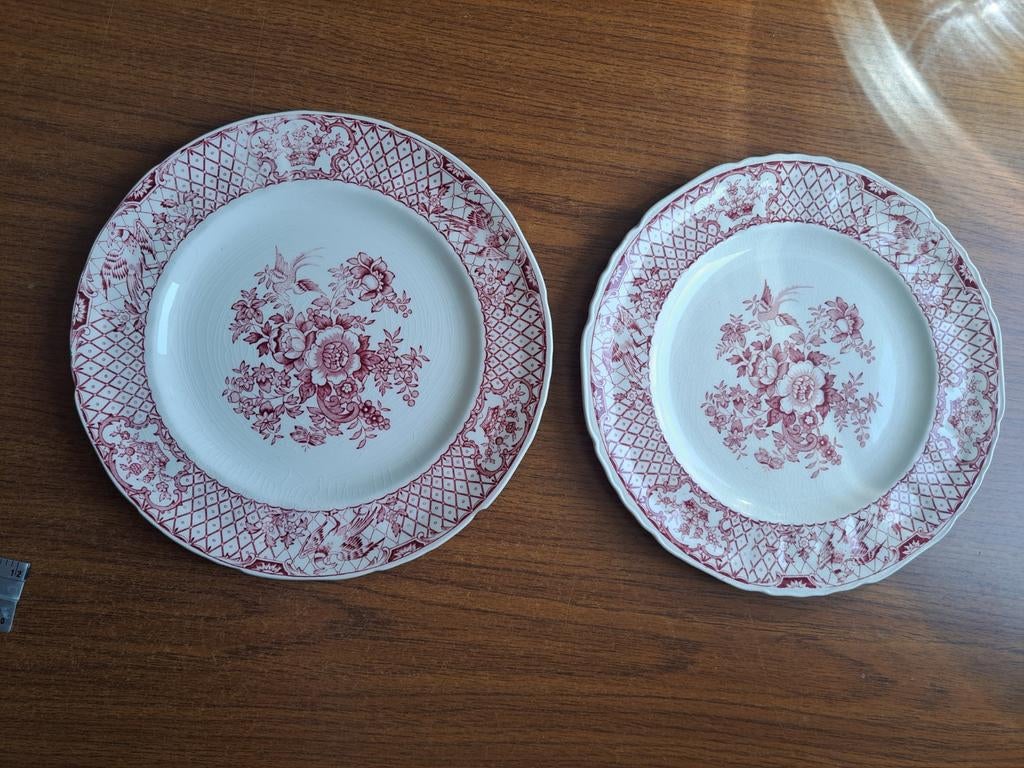 Set van 2 Mason's Stratford ontbijtborden, Ophalen of Verzenden