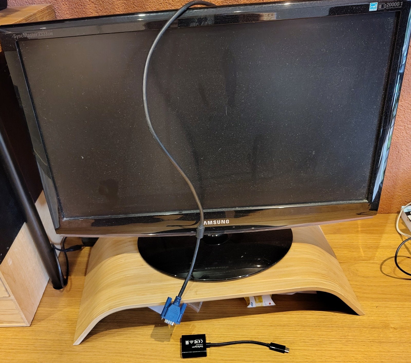 Samsung SyncMaster 2333SW monitor, Gebruikt, Full HD, Ophalen of Verzenden, VGA