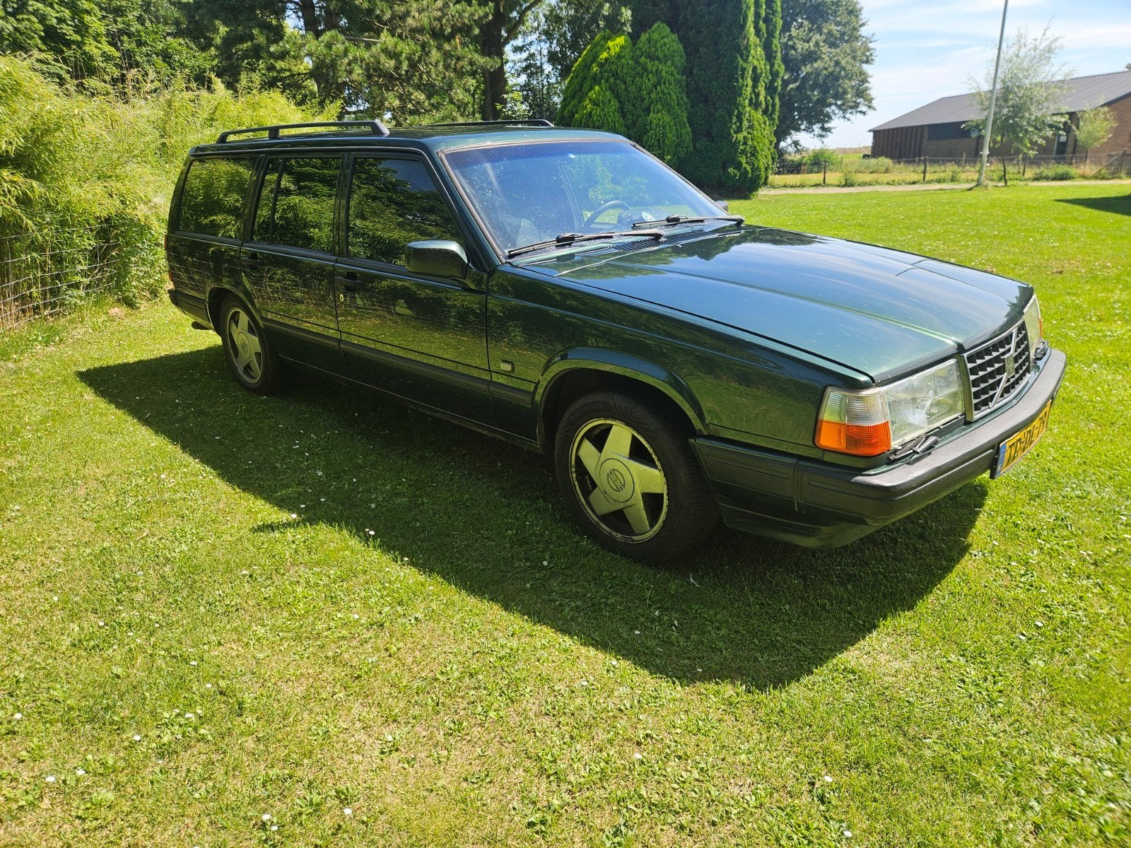 Volvo 940 2.3 1998 Groen, Auto's, 1800 kg, 4 cilinders, Origineel Nederlands, Stationwagon
