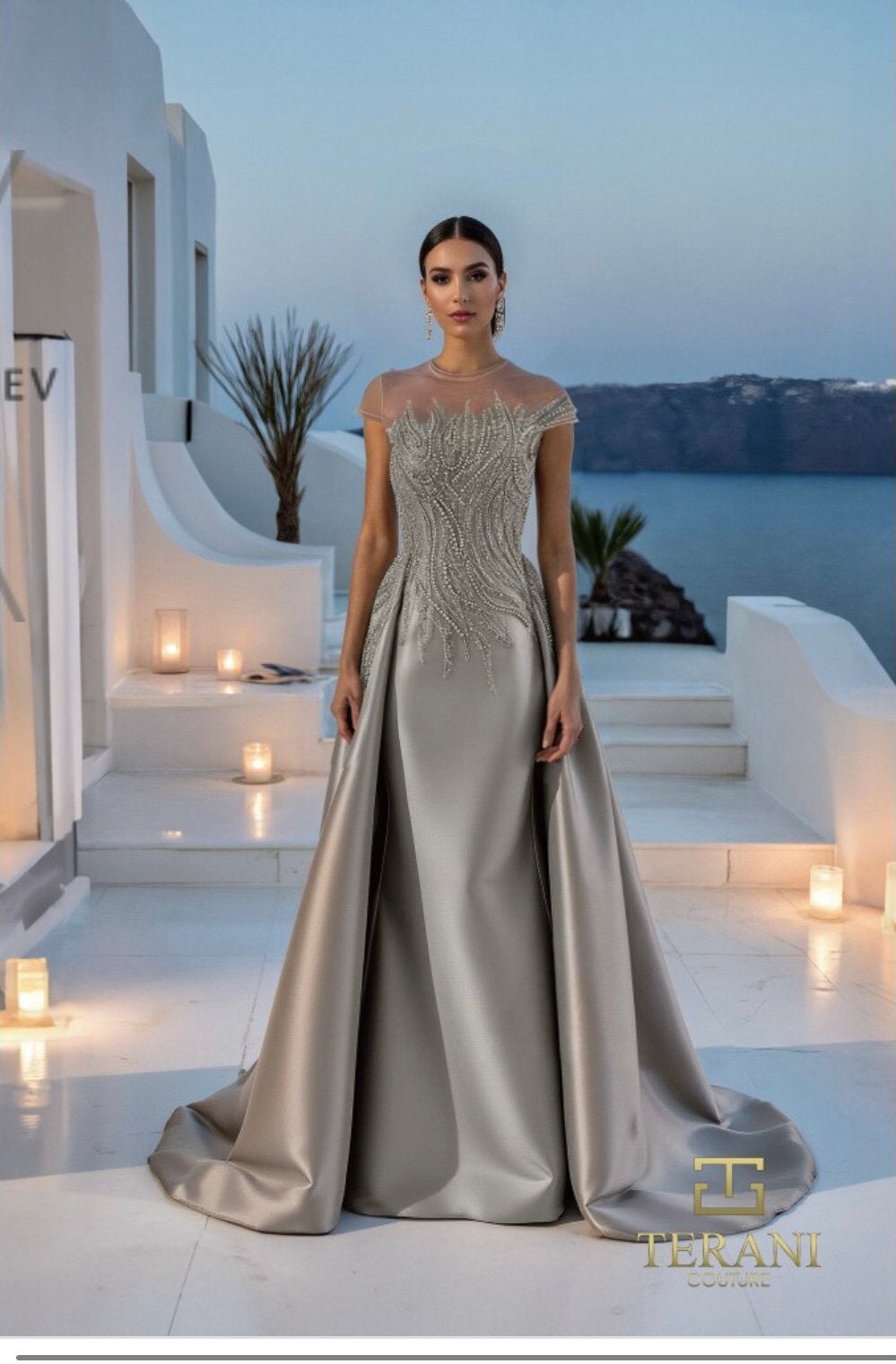 Terani Couture avondkleding bij Pipina mode, Nieuw, Galajurk