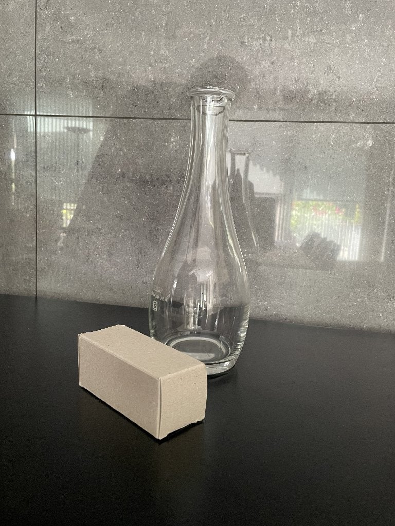 Luigi Bermioli Kristalglas Decanteer Karaf, Verzamelen, Glas en Borrelglaasjes, Ophalen of Verzenden, Nieuw, Overige typen