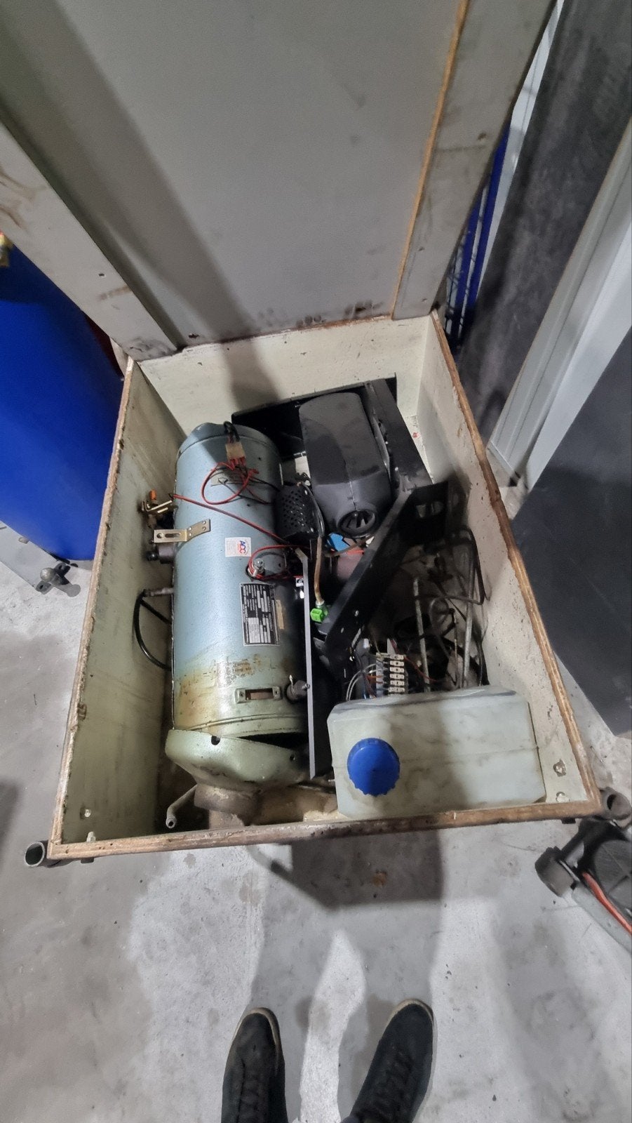 Diverse dieselkachels - Werkend, uit oude werkplaats, Ophalen of Verzenden, Gebruikt