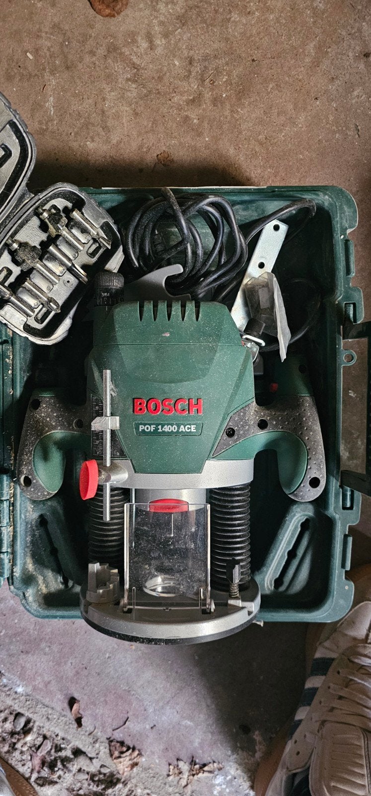 Bosch POF 1400 ACE Bovenfrees - Zo goed als nieuw, Ophalen, Zo goed als nieuw, Bovenfrees, Bosch