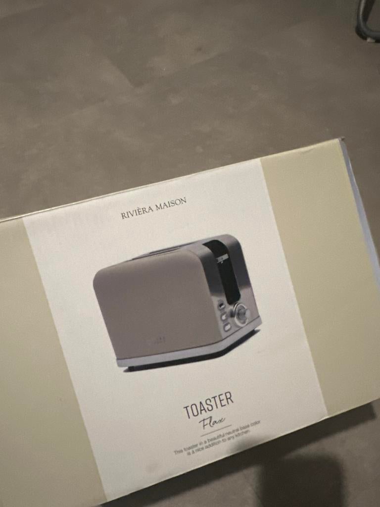 Nieuwe Rivièra Maison Toaster Flax, Ophalen of Verzenden, Nieuw