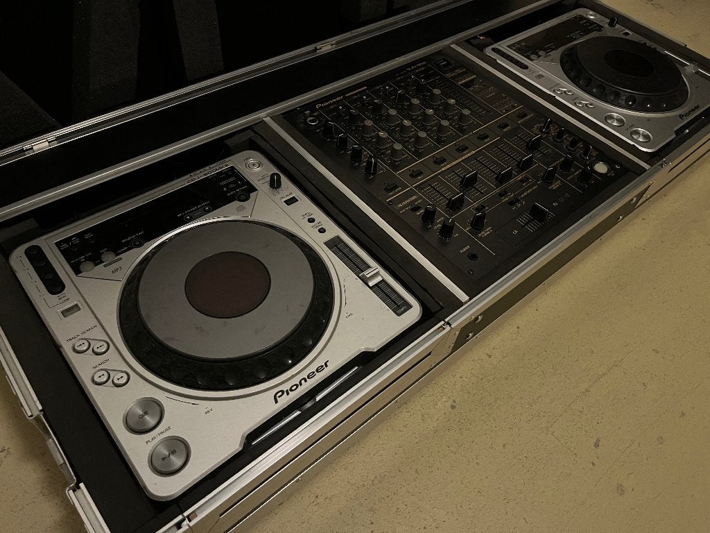 Pioneer DJM 600 + 2 x CDJ 800 MK2 (incl. Flightcase), Ophalen, Gebruikt, Dj-set, Pioneer