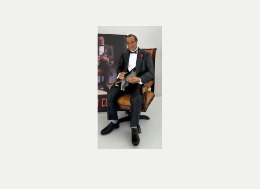 Prachtige The Godfather figuur Don Vito / Marlon Brando 16cm