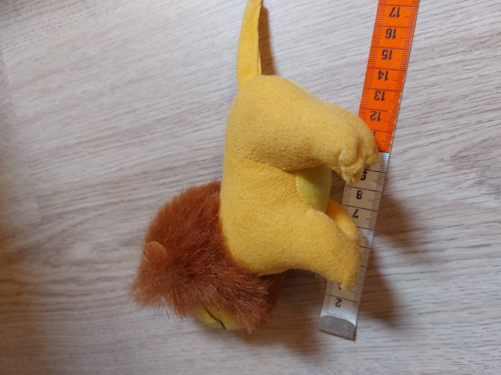 Lion king mcdonalds knuffeltje 1998, Ophalen of Verzenden, Leeuwenkoning of Jungle Boek, Knuffel